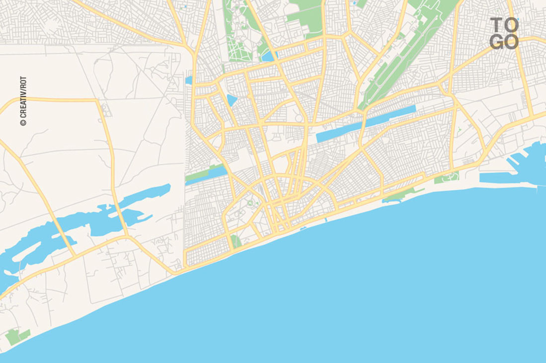 Lomé est la capitale du Togo