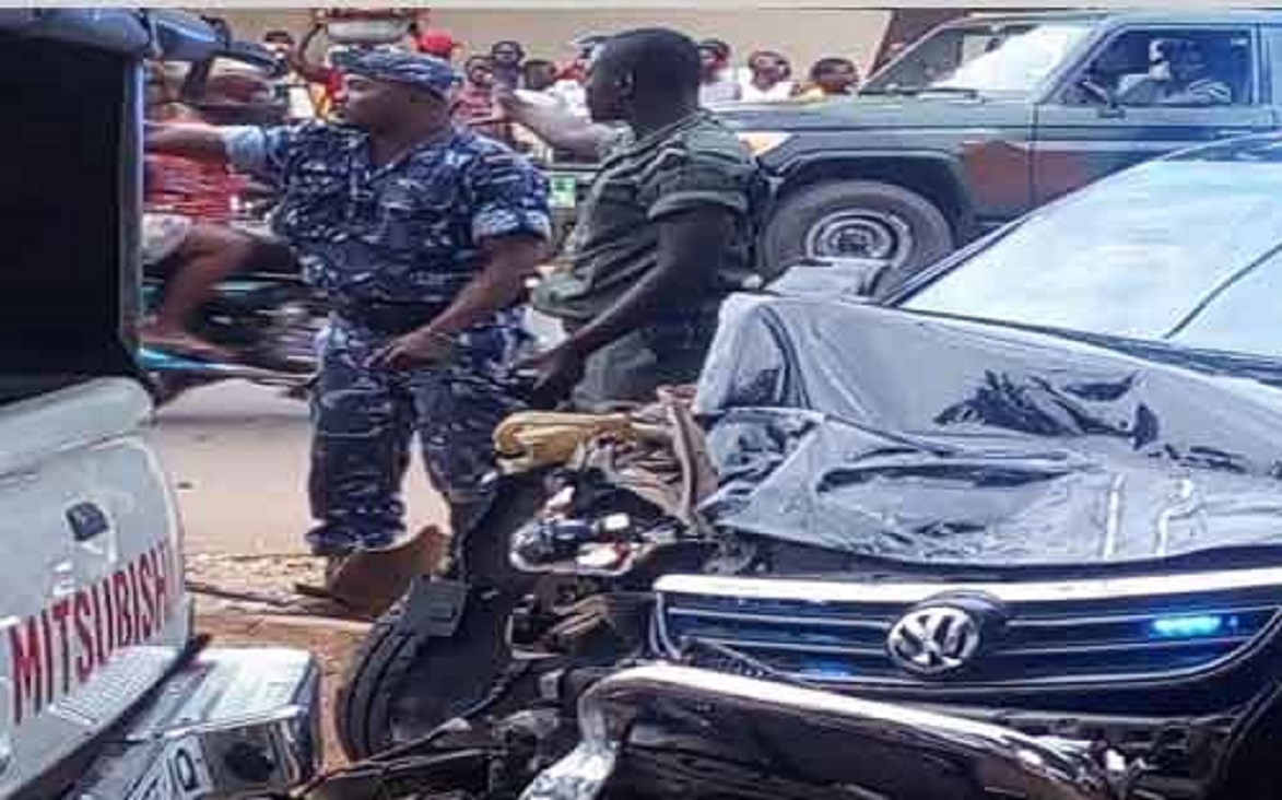 Le convoi présidentiel fait un mort dans un accident dimanche