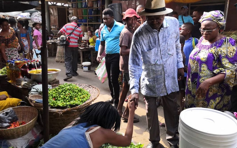 Agbéyomé à la rencontre des femmes du marché d’Akodésséwa