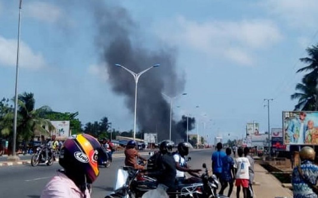 Gaz lacrymogènes à Adakpamé
