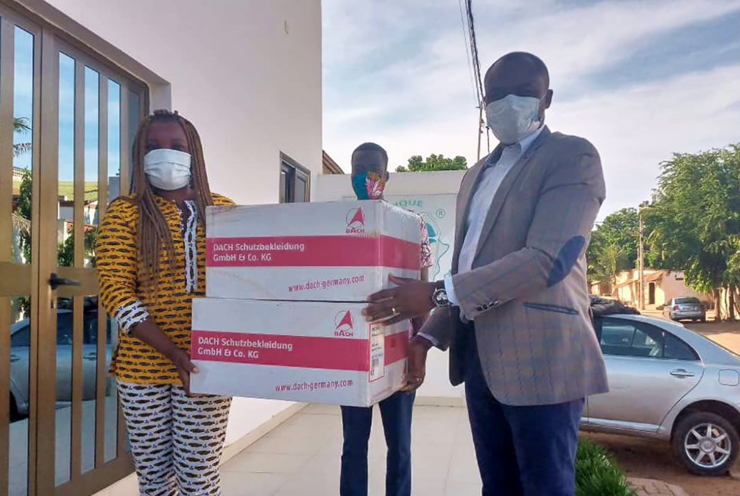 Covid-19 : AIMES-AFRIQUE offre un lot de 2.000 masques à la presse en ligne