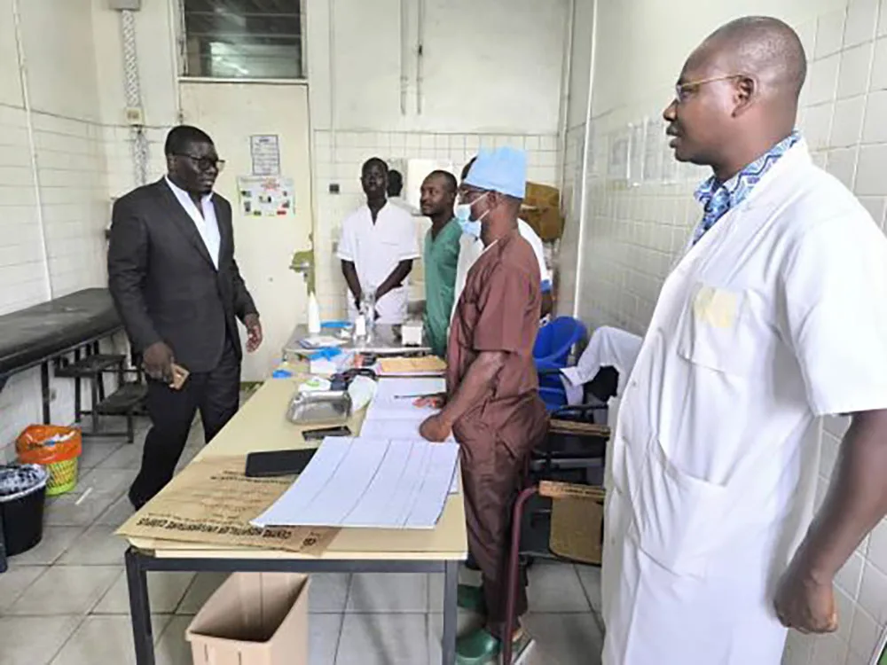 Le ministre de la Santé soutient les infrastructures hospitalières de Lomé