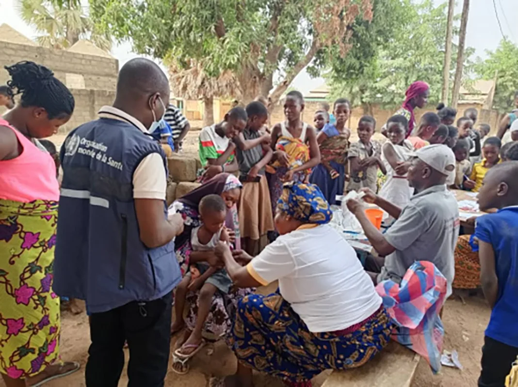 Campagne de vaccination rougeole Dapaong